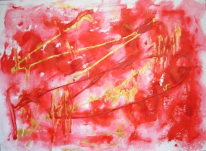 watery disappearance